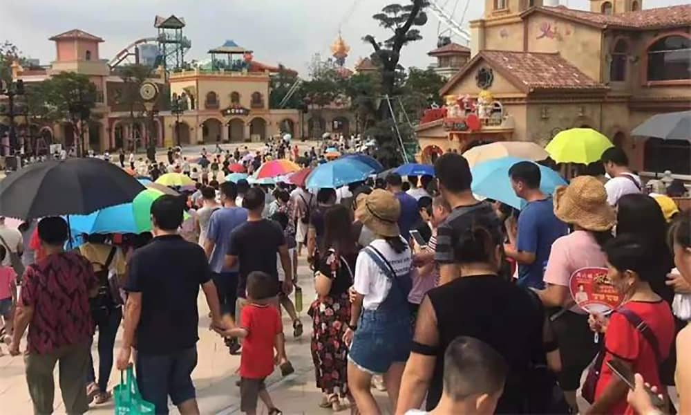 pa视讯游乐参与打造的欢乐海岸PLUS三天迎客超16万人！