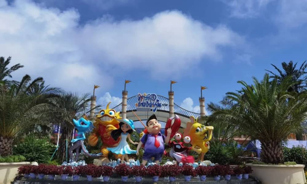 宁波大目湾阿拉的海水上乐园6月23日正式开放！