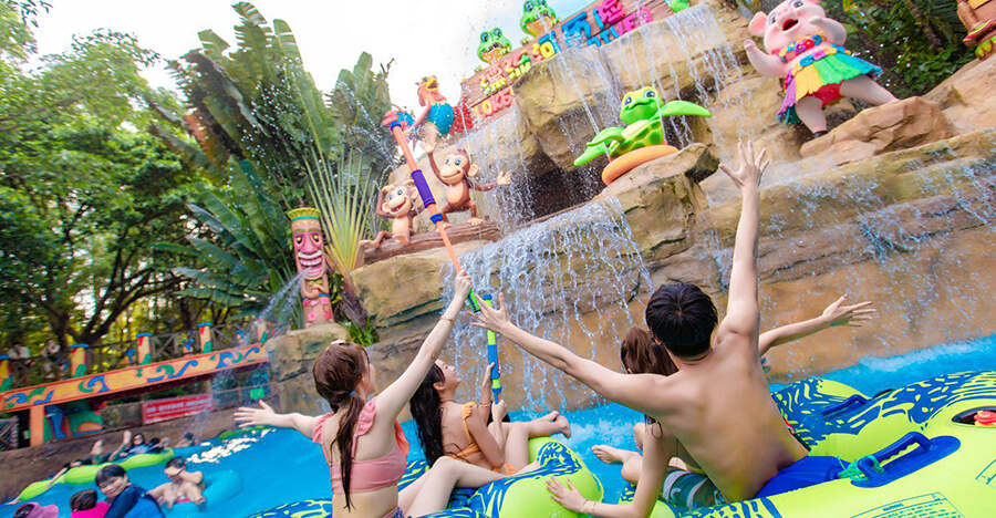 长隆水上乐园：百变乐园 一站体验全部