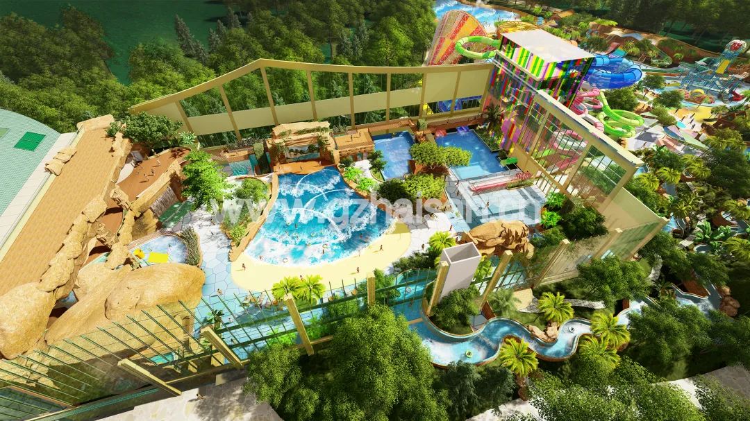 快讯 | pa视讯游乐董事长一行视察南北湖开元森泊水乐园项目进展情况